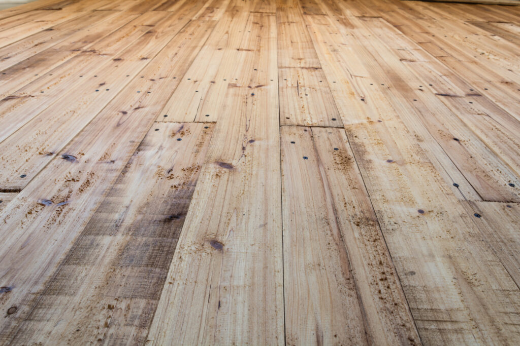 pine wood floors