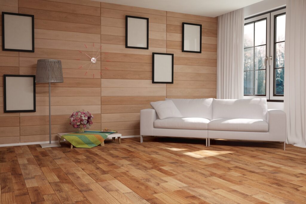interior with hardwood floors